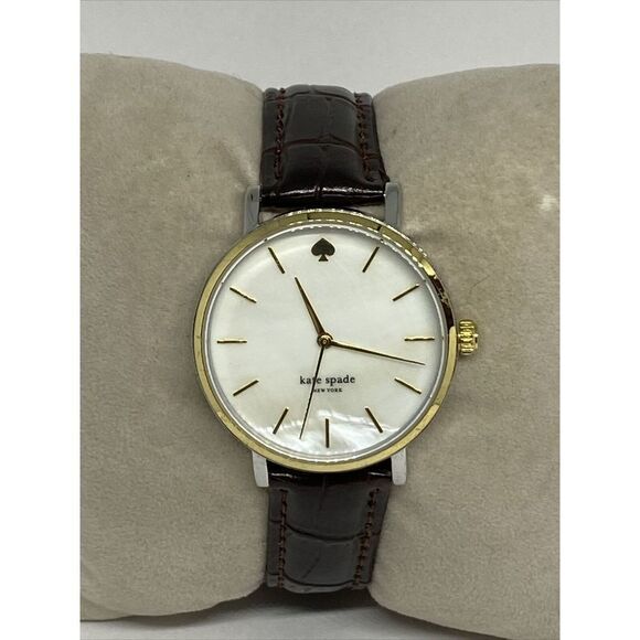 Kate Spade New York 0005 Women Dark Brown Leather Analog Dial Quartz Watch EY138 main image 10